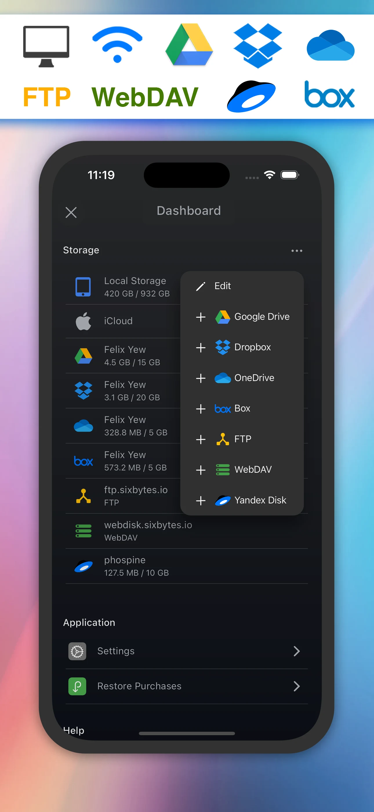 Phone Drive: File Manager screenshot